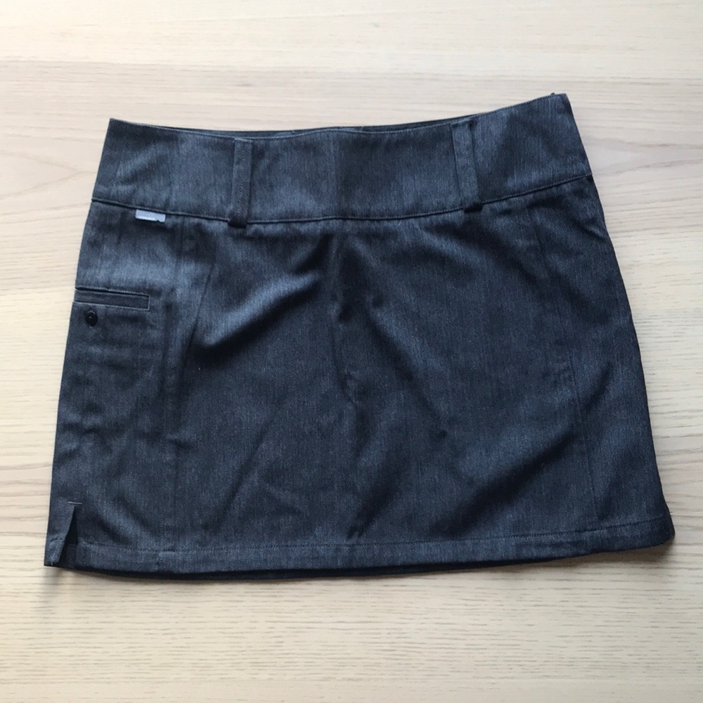 Icebreaker Merino Black Mini Skirt NWOT